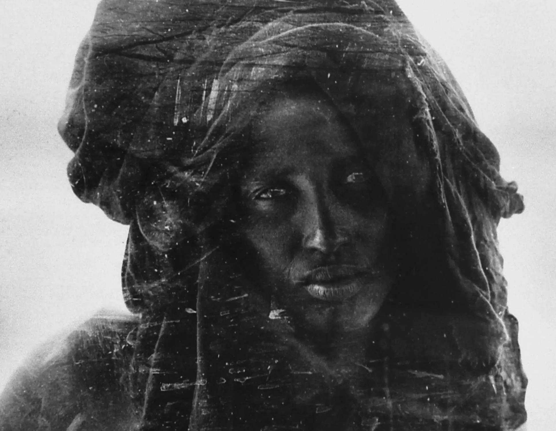 Orma Woman Looks into Land Rover Window