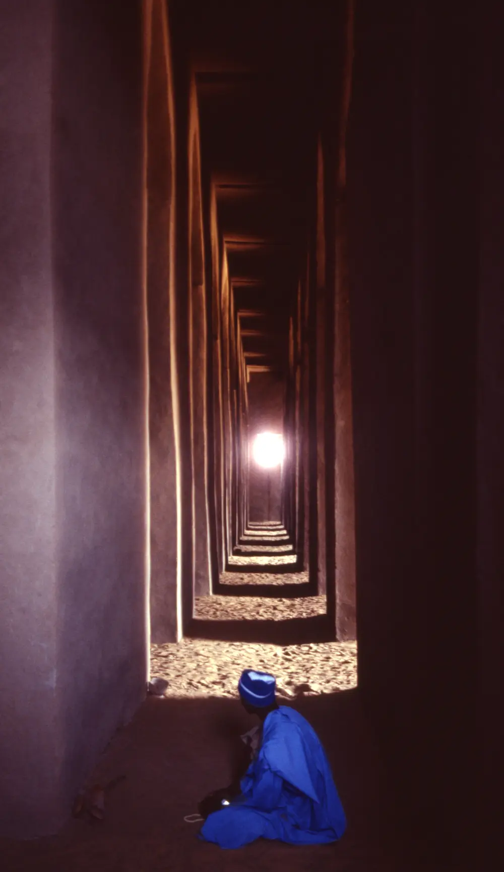 Djenné Interior of Mosque