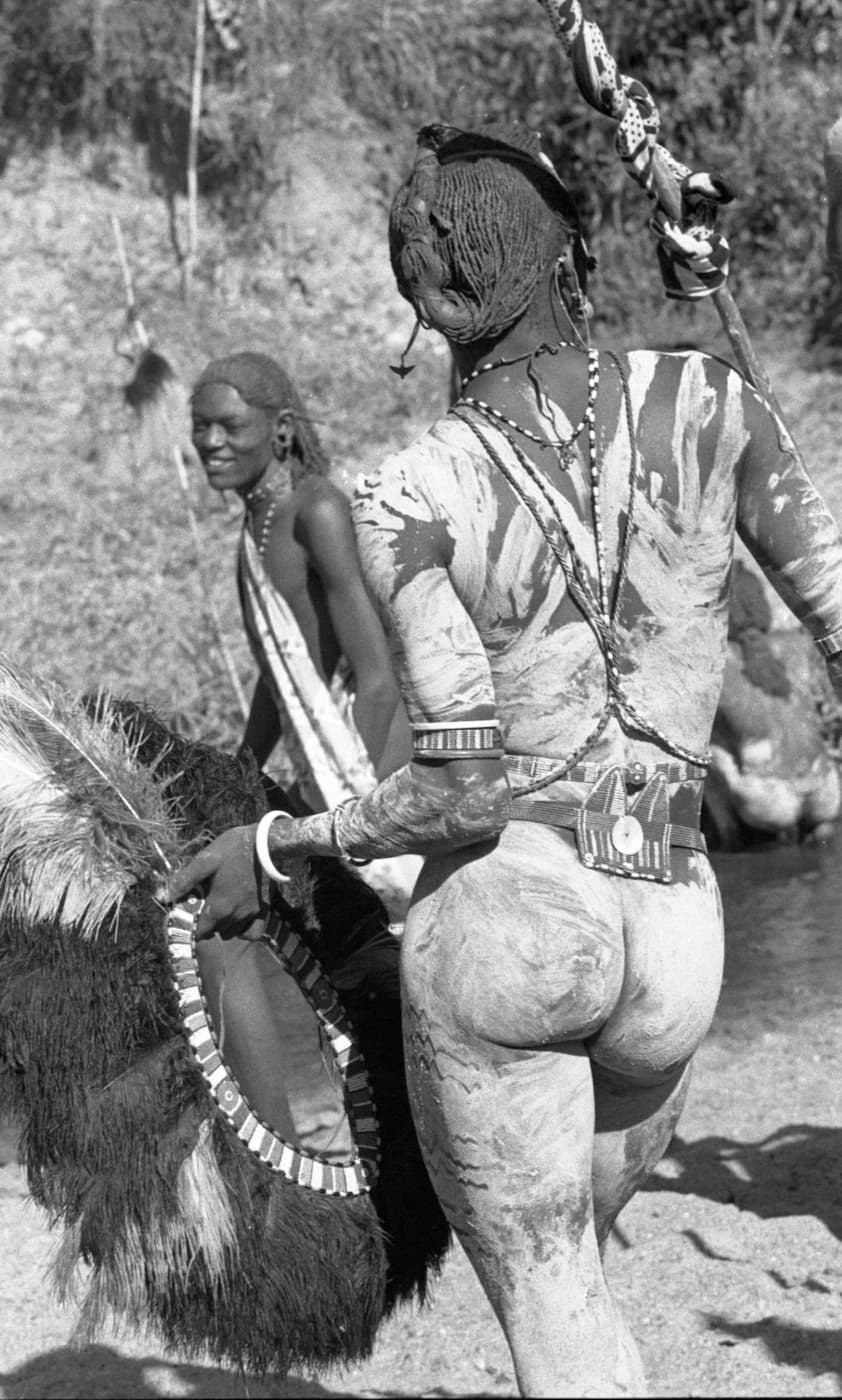 White Painted Maasai Warriors