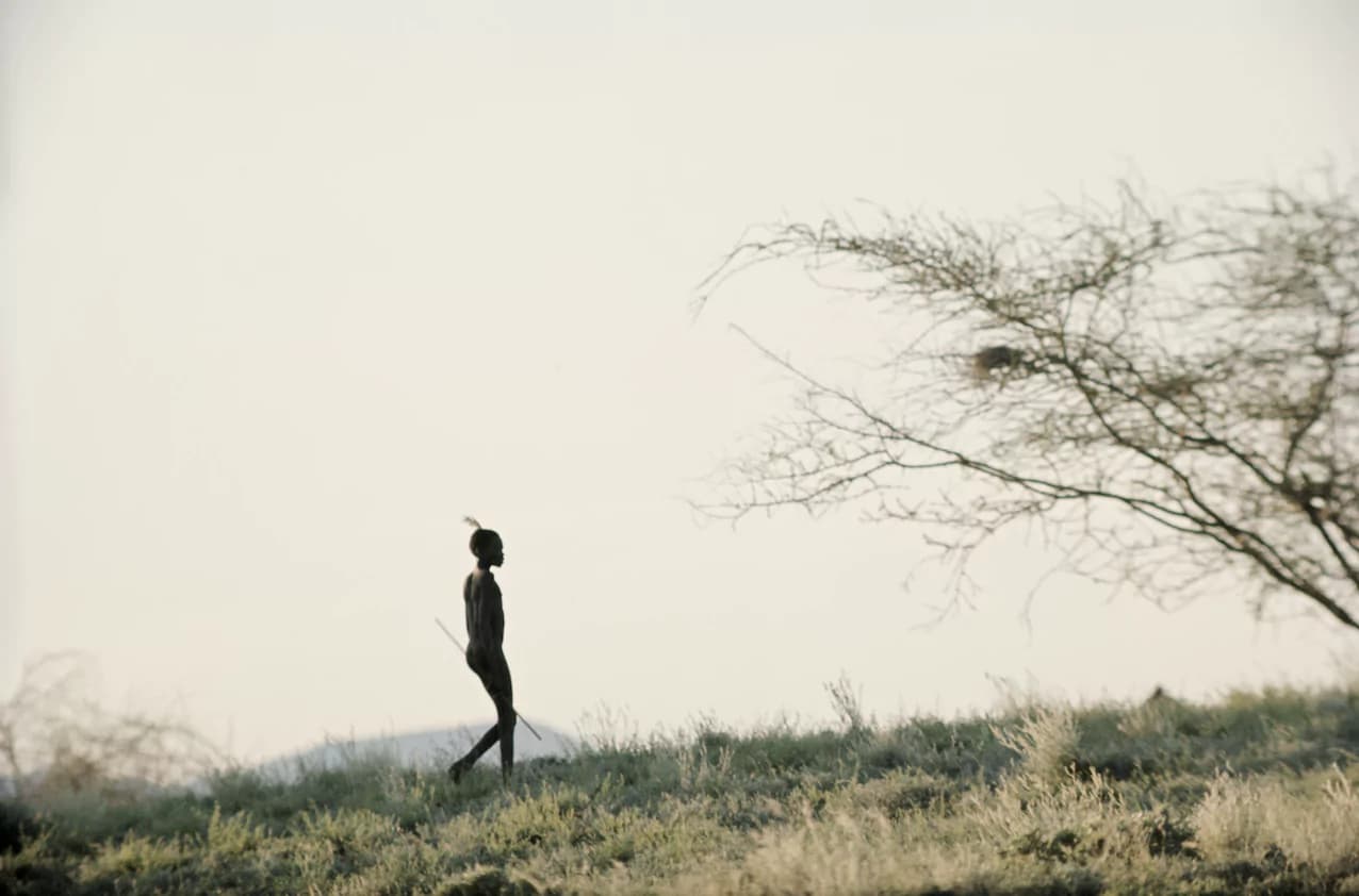 Young Maasai Herd Boy in the Rift Valley