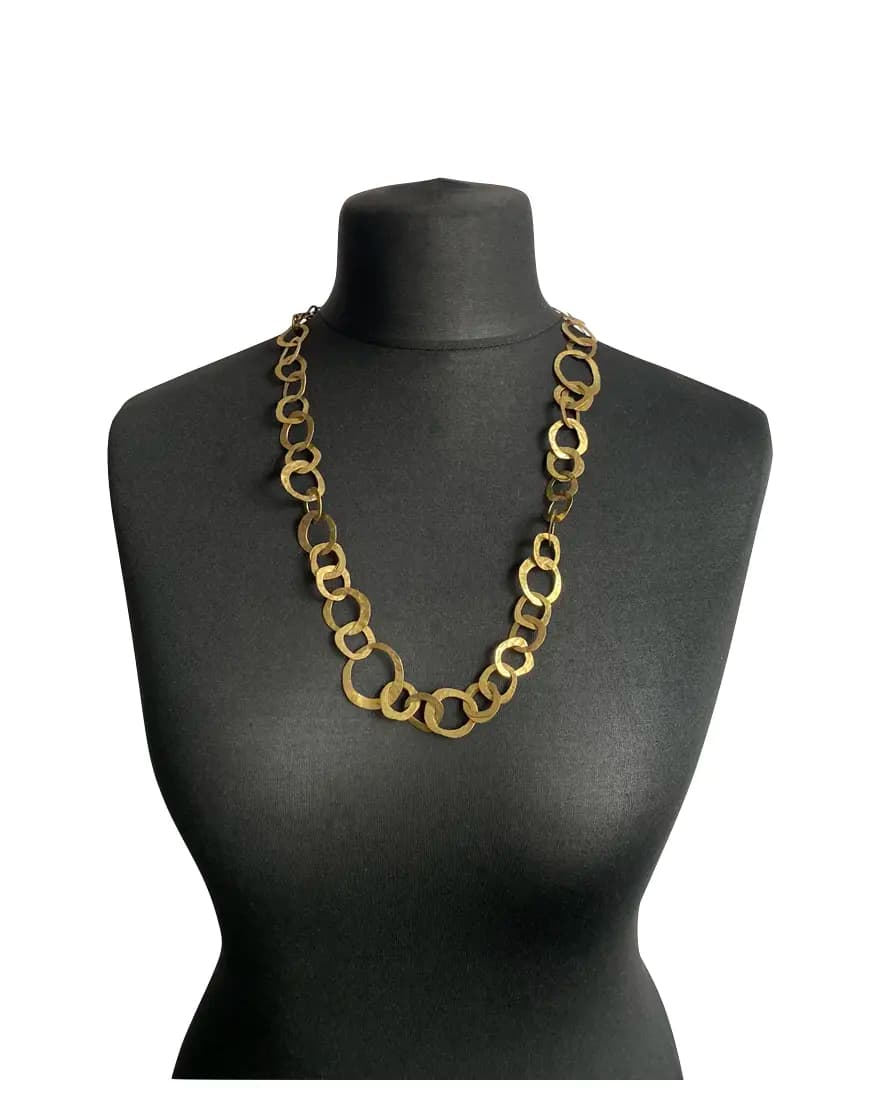 MRV50 - 60s Brass Chain Necklace